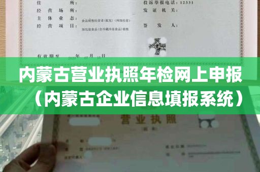 内蒙古营业执照年检网上申报（内蒙古企业信息填报系统）