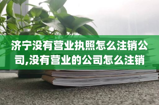 济宁没有营业执照怎么注销公司,没有营业的公司怎么注销